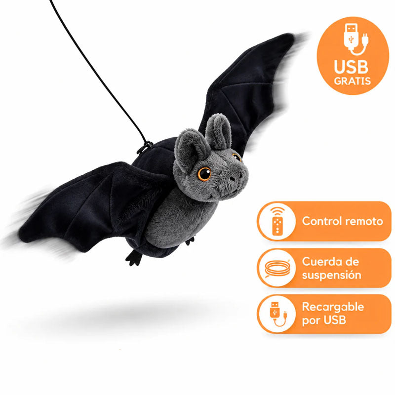 Interactive Flying Bat Toy for Cats