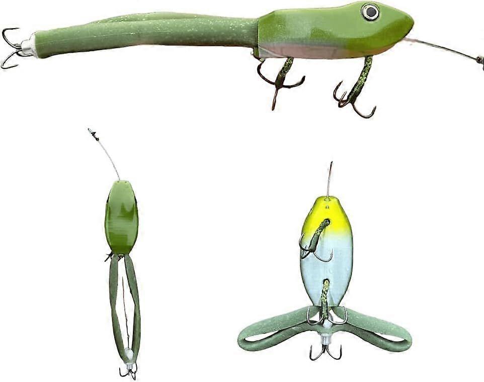 Premium Topwater Frog Imitation with Realistic Action, Frogs Mechanical Action