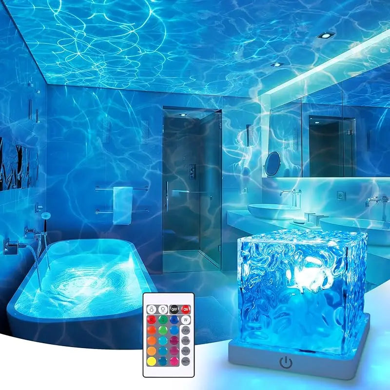 🌊✨Rechargeable Ocean Wave Projector Light - 16 Colors