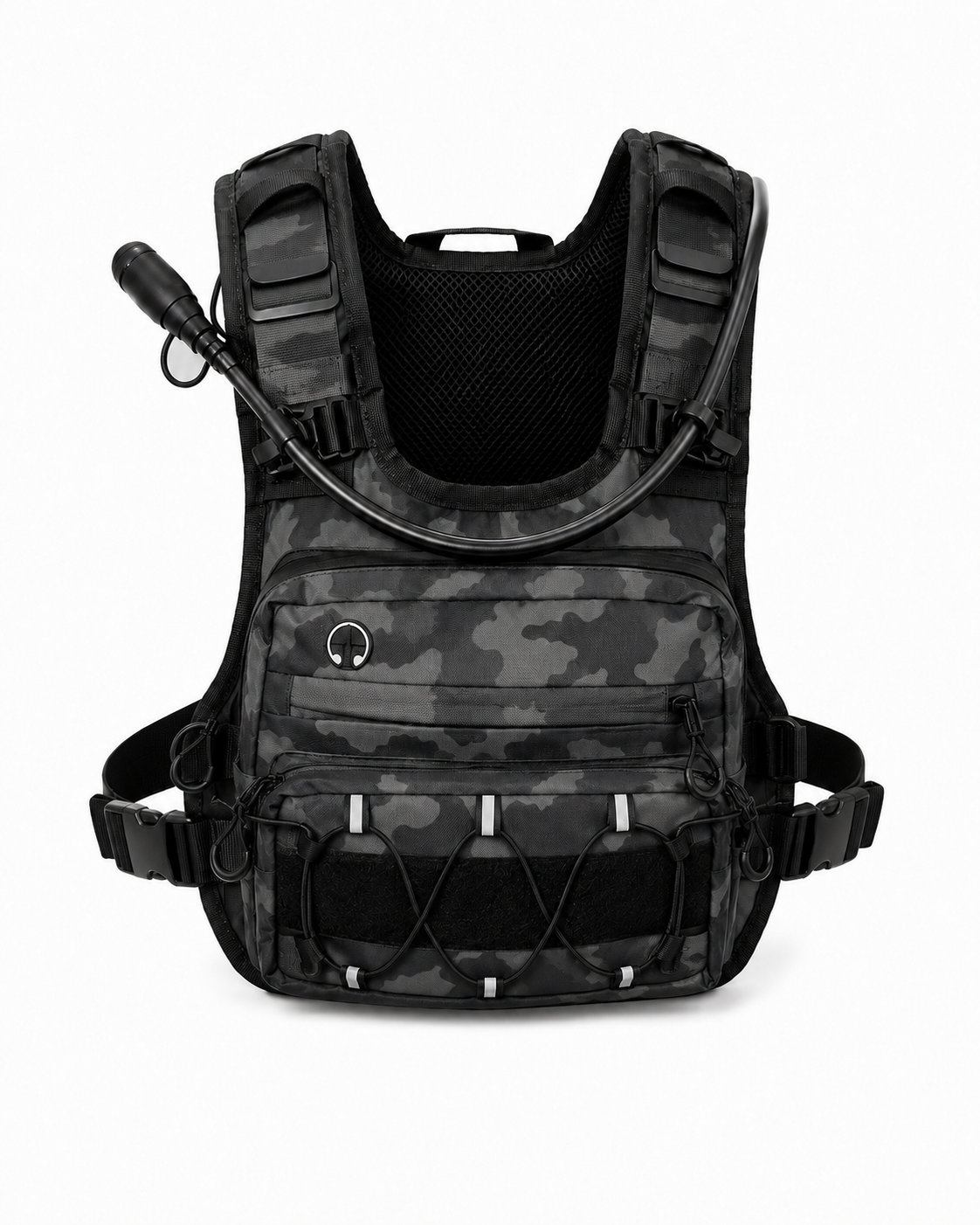 🎒💦Tactical Running Vest with 2L Water Bladder — Lightweight Anti-Bounce Hydration Backpack