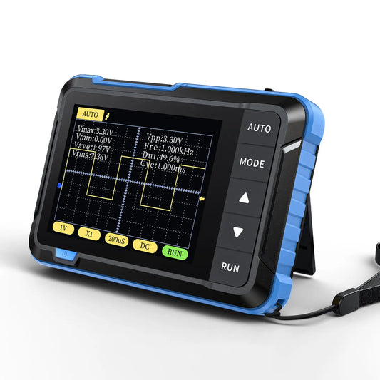 🚗 FNIRSI DSO-152 Mini Oscilloscope – Pocket-Sized Signal Tester for Car Audio Tuning, Circuit Diagnostics & DIY Electronics ⚡