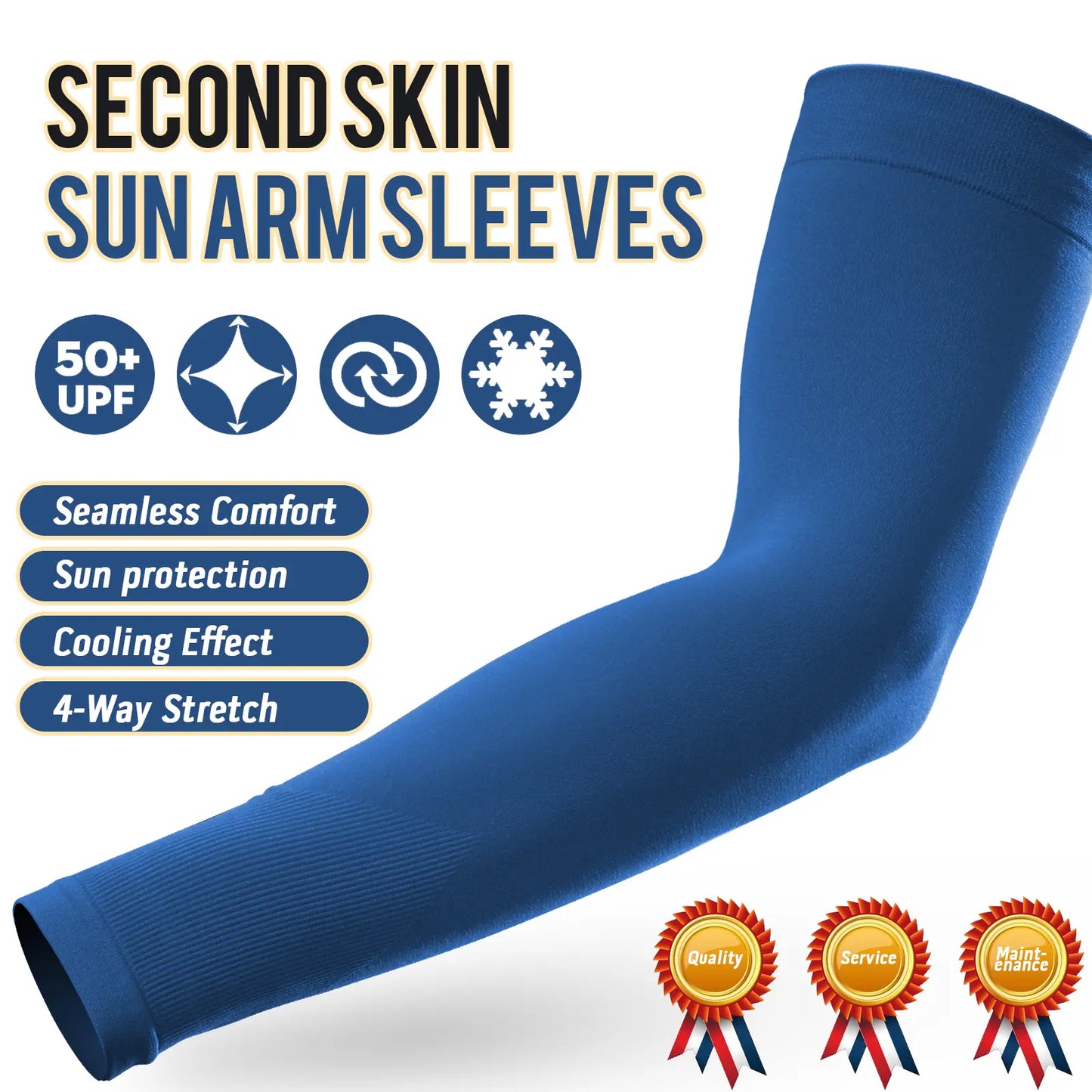 GOUNOD UV Arm Sleeves UPF 50+ for Men & Women