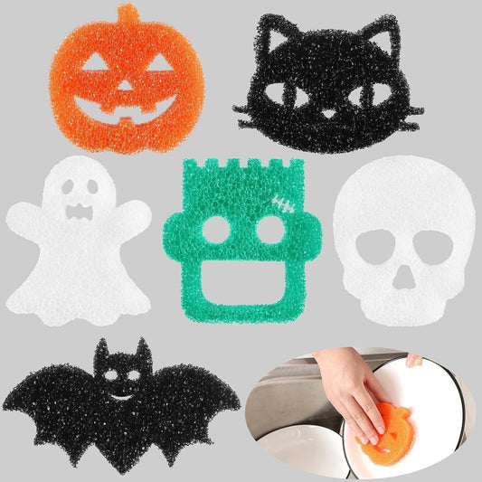 🫧6-Pack Halloween Dish Sponge🧽