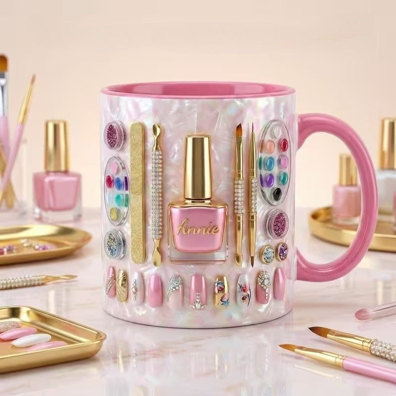 Nail Salon Owner Coffee Mug – A Gift for Nail Technicians
