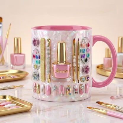 Nail Salon Owner Coffee Mug – A Gift for Nail Technicians