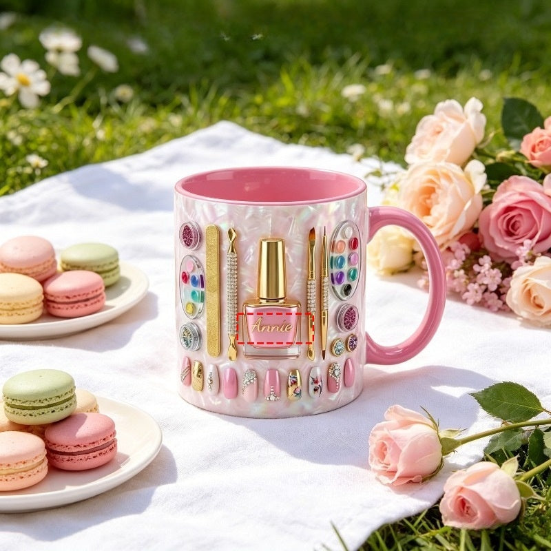 Nail Salon Owner Coffee Mug – A Gift for Nail Technicians