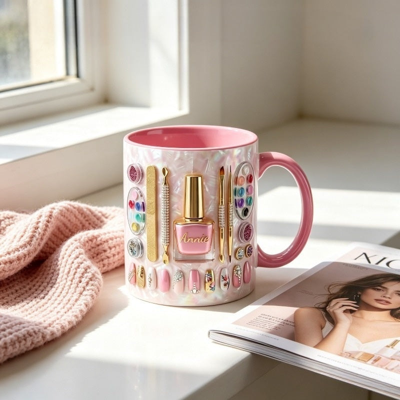 Nail Salon Owner Coffee Mug – A Gift for Nail Technicians