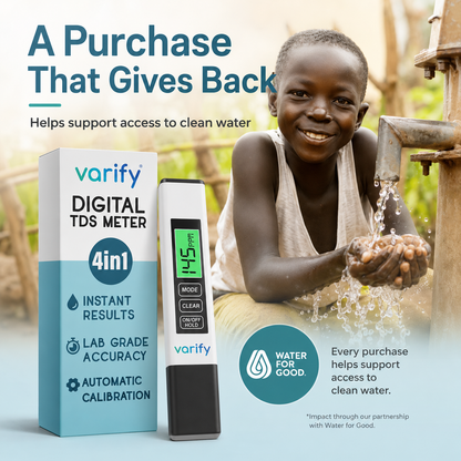 💧 4-in-1 Digital Water Tester – Fast TDS, EC & Temperature Readings