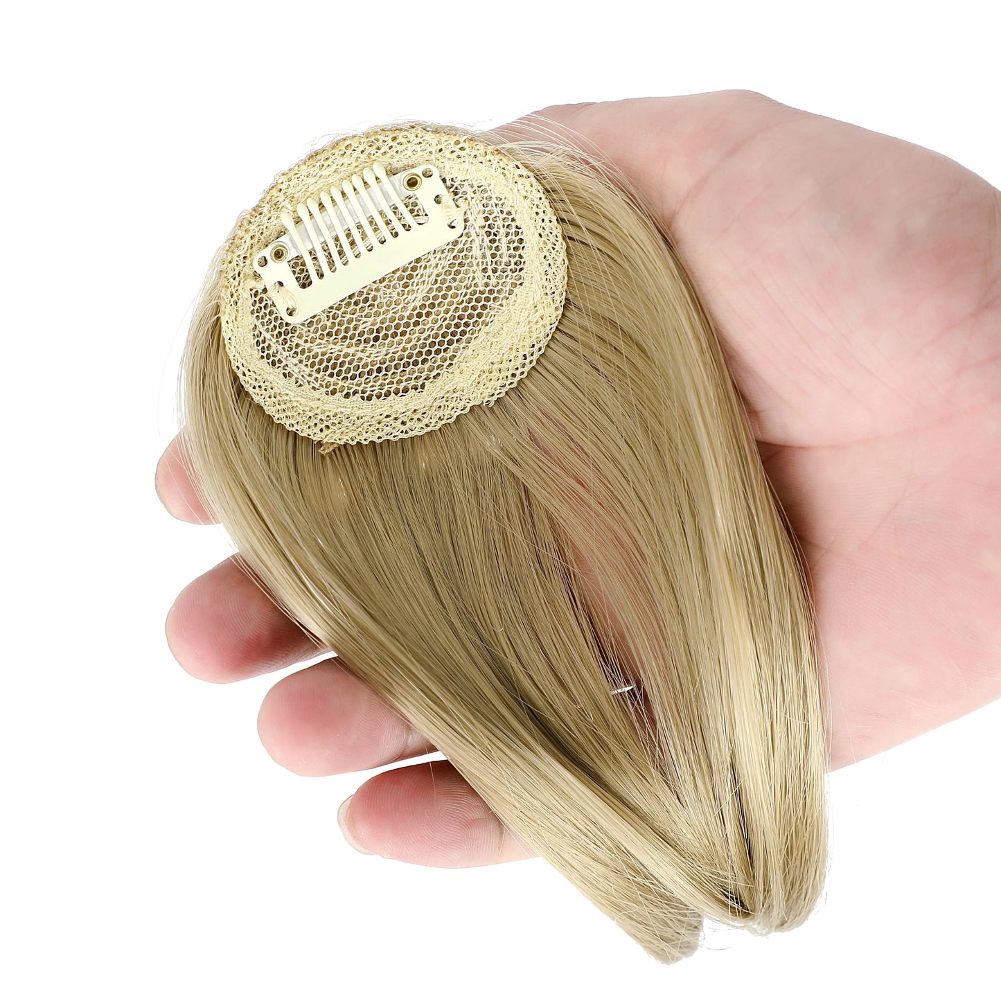 Clip-in Air Bangs - Lightweight Synthetic Hair Extensions