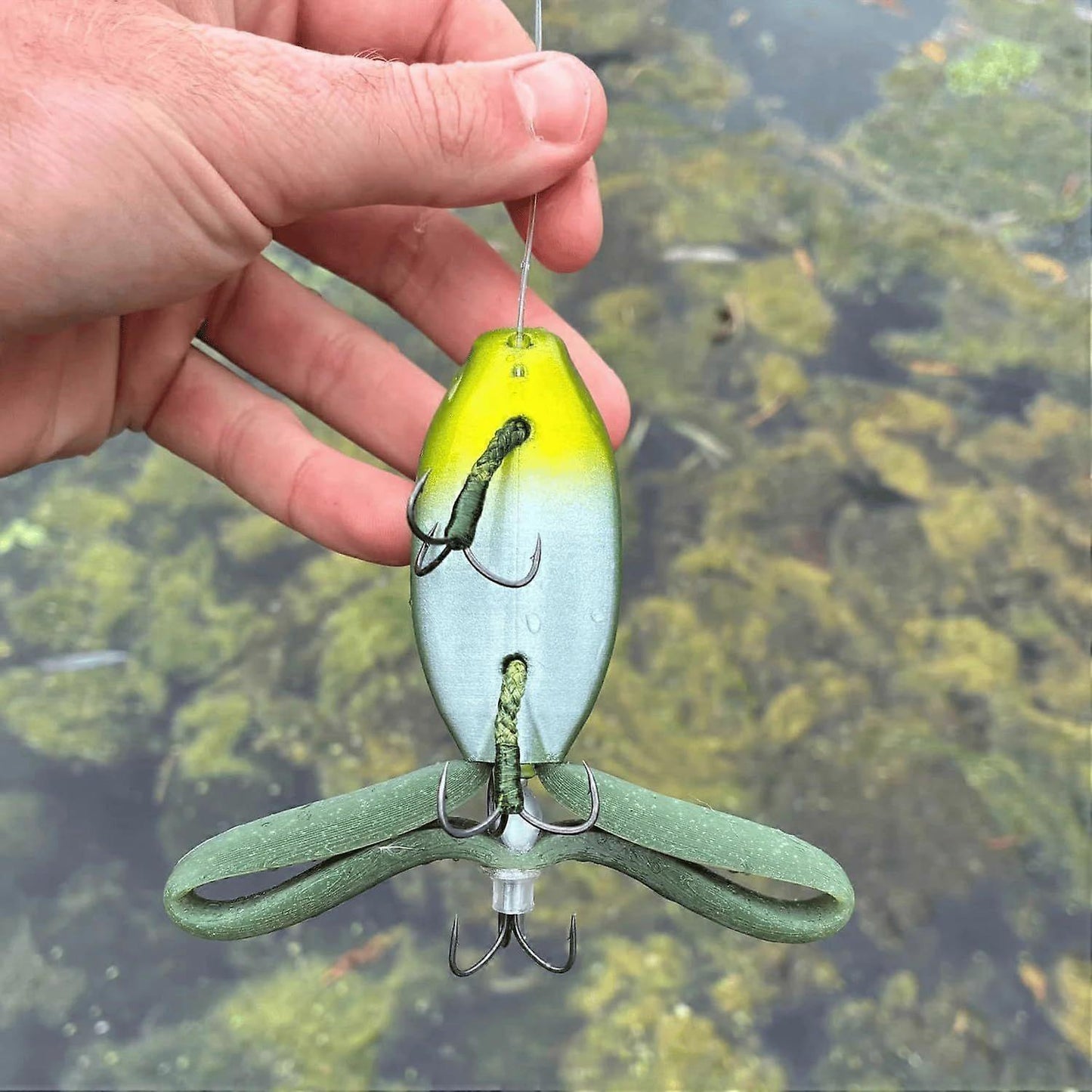 Premium Topwater Frog Imitation with Realistic Action, Frogs Mechanical Action