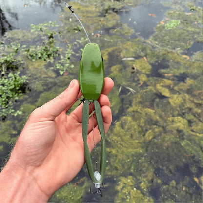 Premium Topwater Frog Imitation with Realistic Action, Frogs Mechanical Action