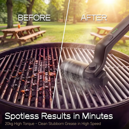 ✨3-Speed Settings Electric BBQ Grill Brush
