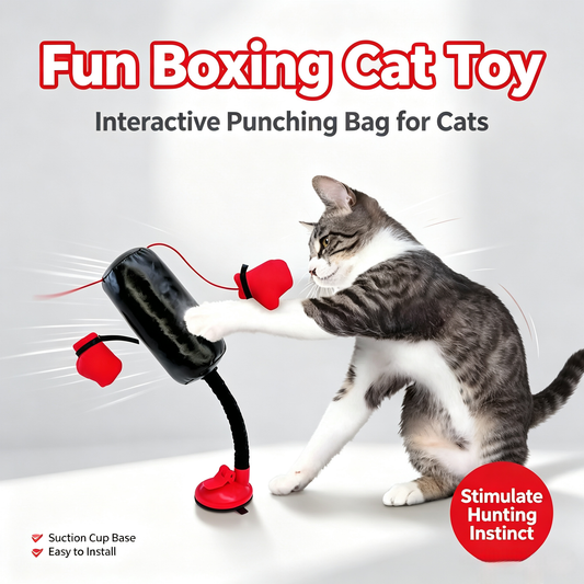 PunchPaws Interactive Cat Boxing Toy