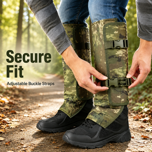 🐍🛡️Snake-Resistant Hiking & Hunting Leg Gaiters