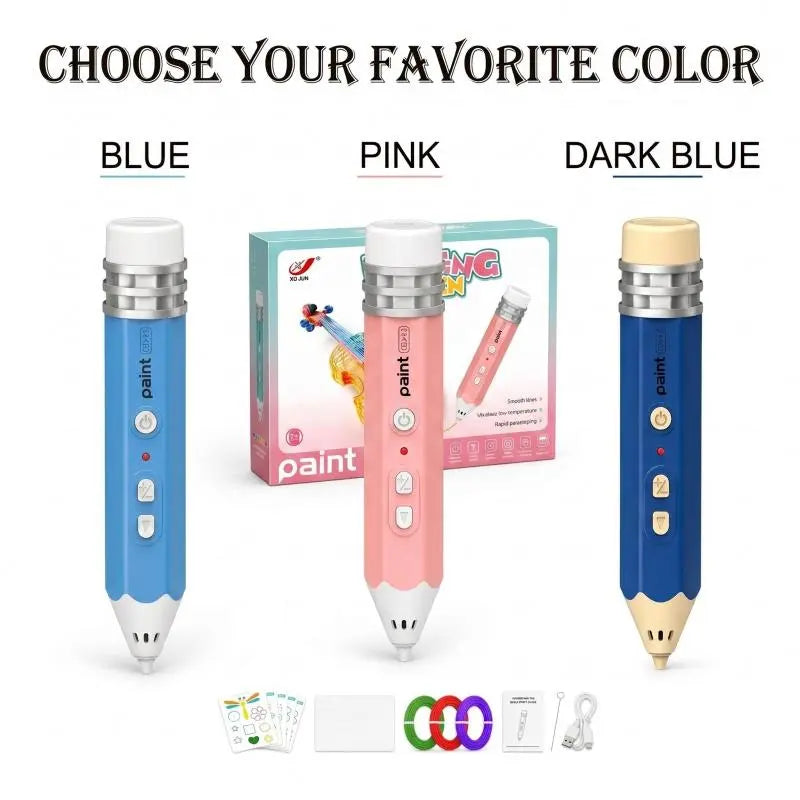 Burn-Free Kids 3D Pen