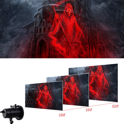 👻Halloween Skull Dynamic Light-Bring Your Halloween Decor to Life