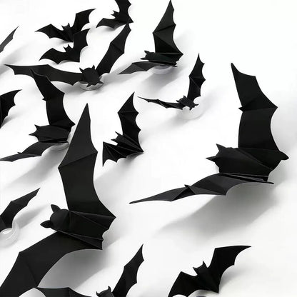🎁🔥 3D Bat Light Design LED Decorations （contains three sizes: large, medium and small）