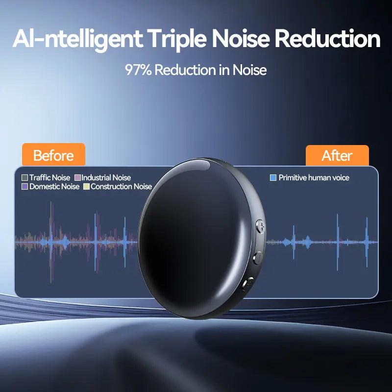 Ultra Magnetic Voice Recorder with HD Noise Reduction
