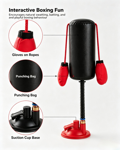 PunchPaws Interactive Cat Boxing Toy