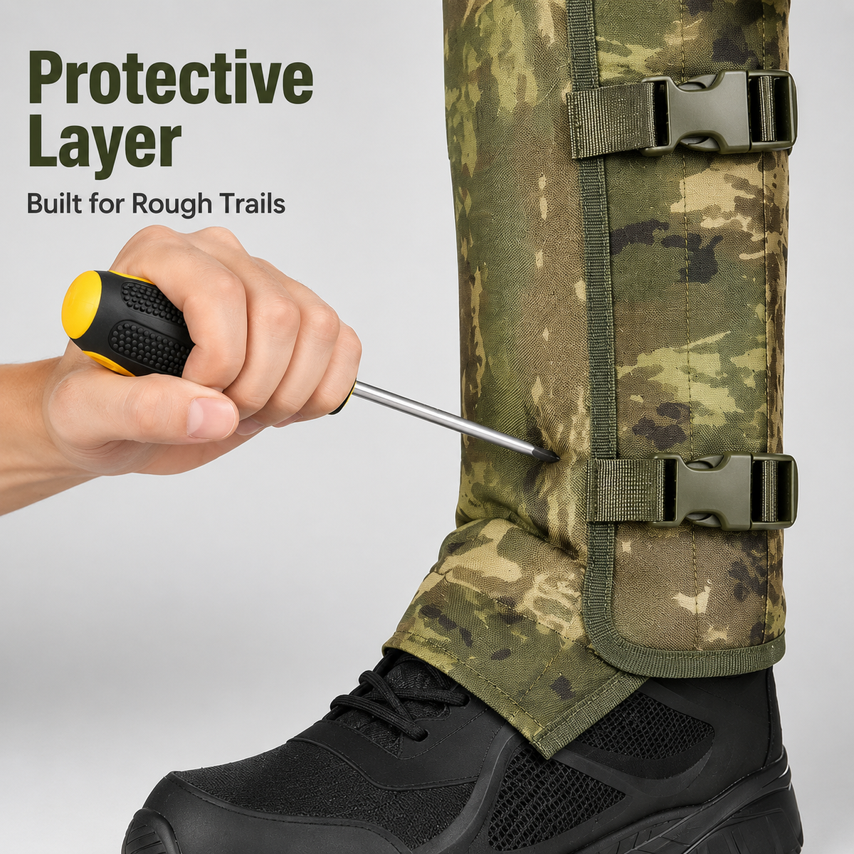 🐍🛡️Snake-Resistant Hiking & Hunting Leg Gaiters