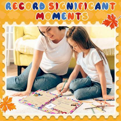 📔School Memory Book for Kids Preschools to 12th Grade