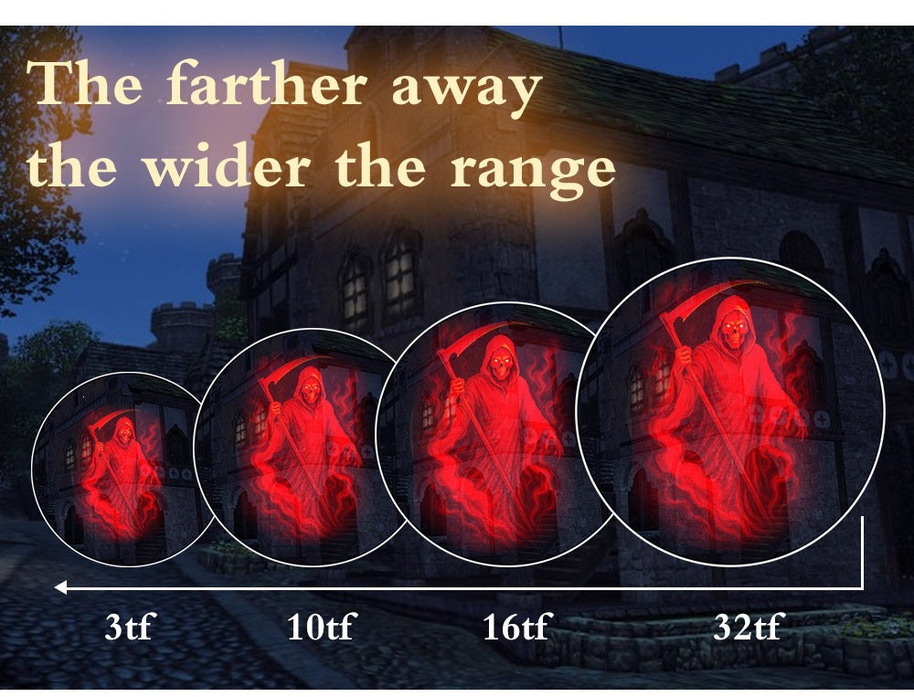 👻Halloween Skull Dynamic Light-Bring Your Halloween Decor to Life