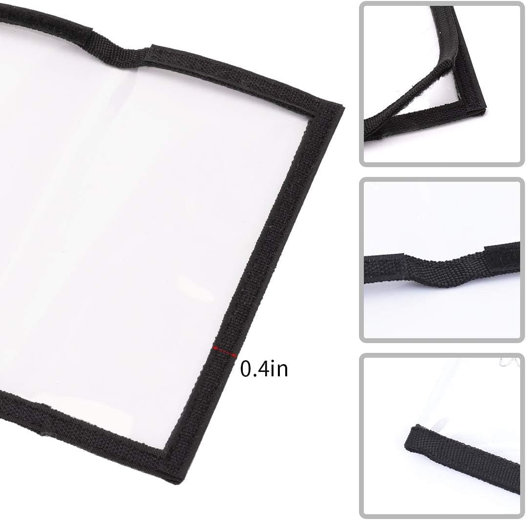 🎣Durable Clear PVC Lure Covers 10 Packs 5L+5M