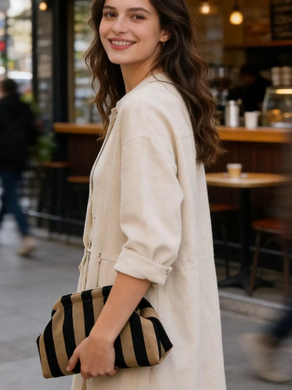 ✨ Women's Striped Cloud Handbag – Your New Go-To for Every Occasion ✨