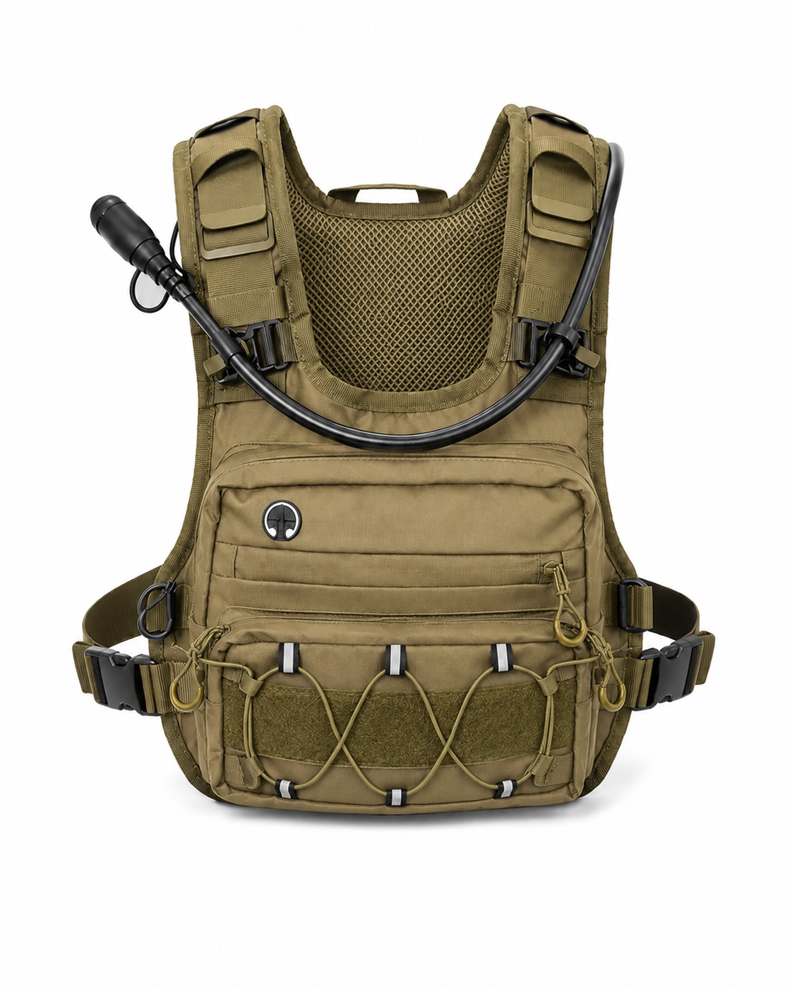 🎒💦Tactical Running Vest with 2L Water Bladder — Lightweight Anti-Bounce Hydration Backpack
