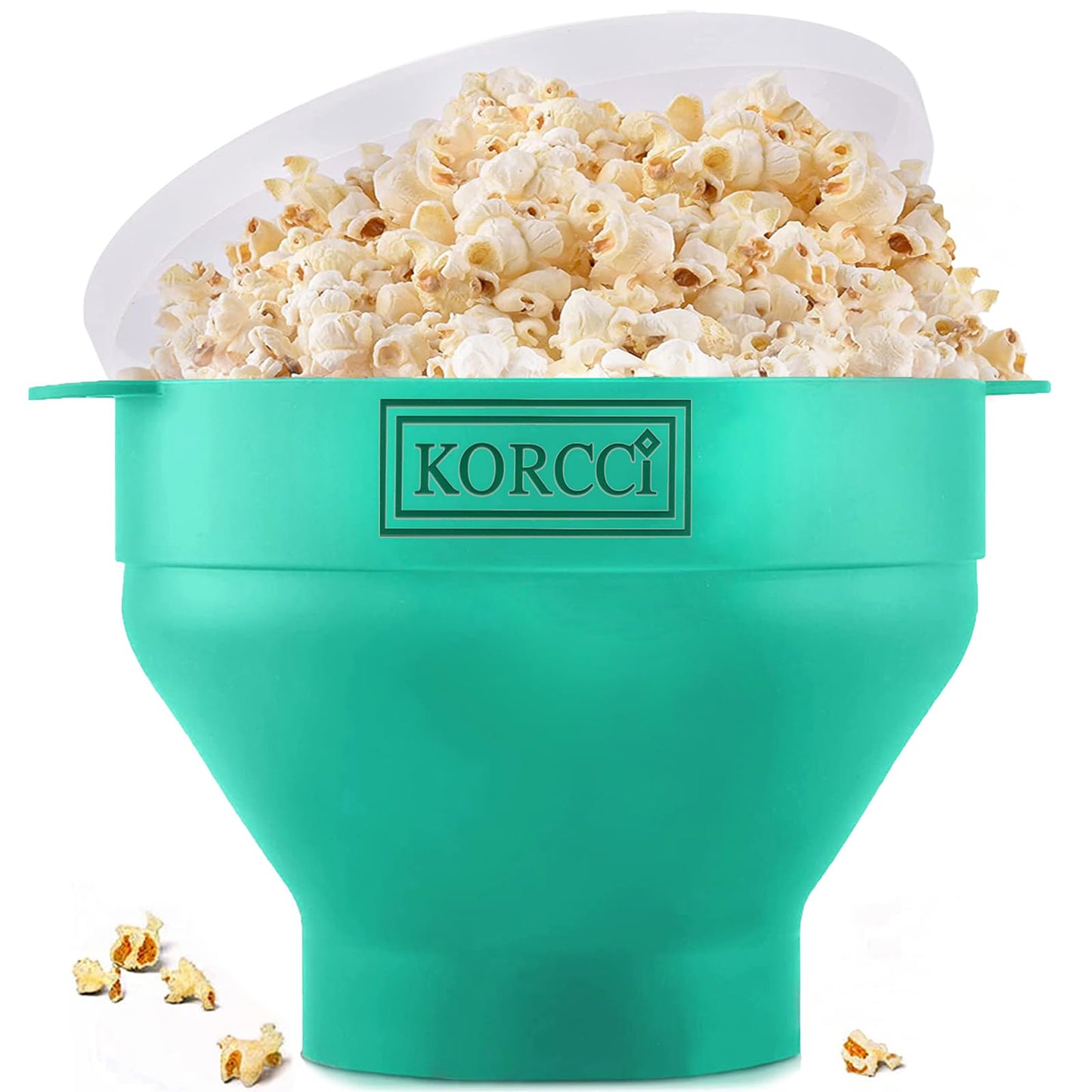 Microwave Popcorn Popper, Silicone Popcorn Maker Bowl for Microwave