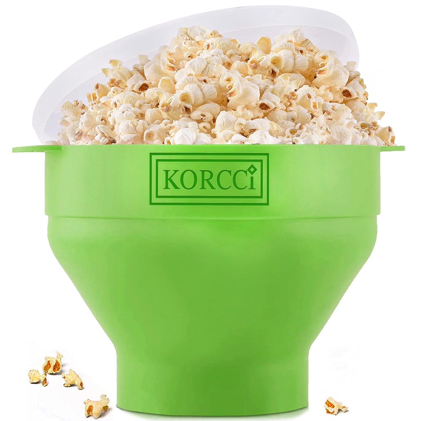 Microwave Popcorn Popper, Silicone Popcorn Maker Bowl for Microwave