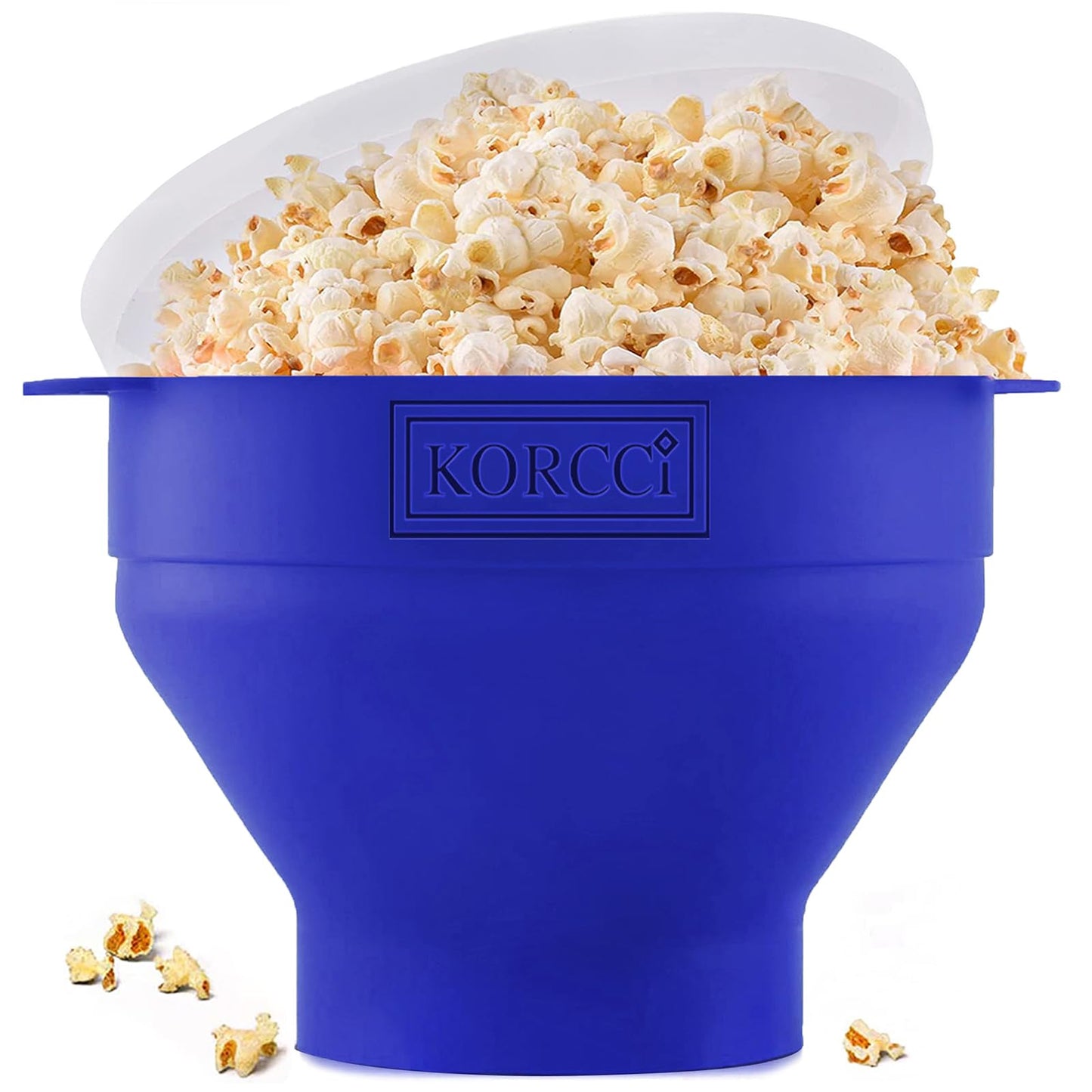 Microwave Popcorn Popper, Silicone Popcorn Maker Bowl for Microwave