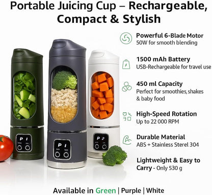 🔥Digital Multimode Juicer Blender - Smart LED Display, Shakes & Baby Food