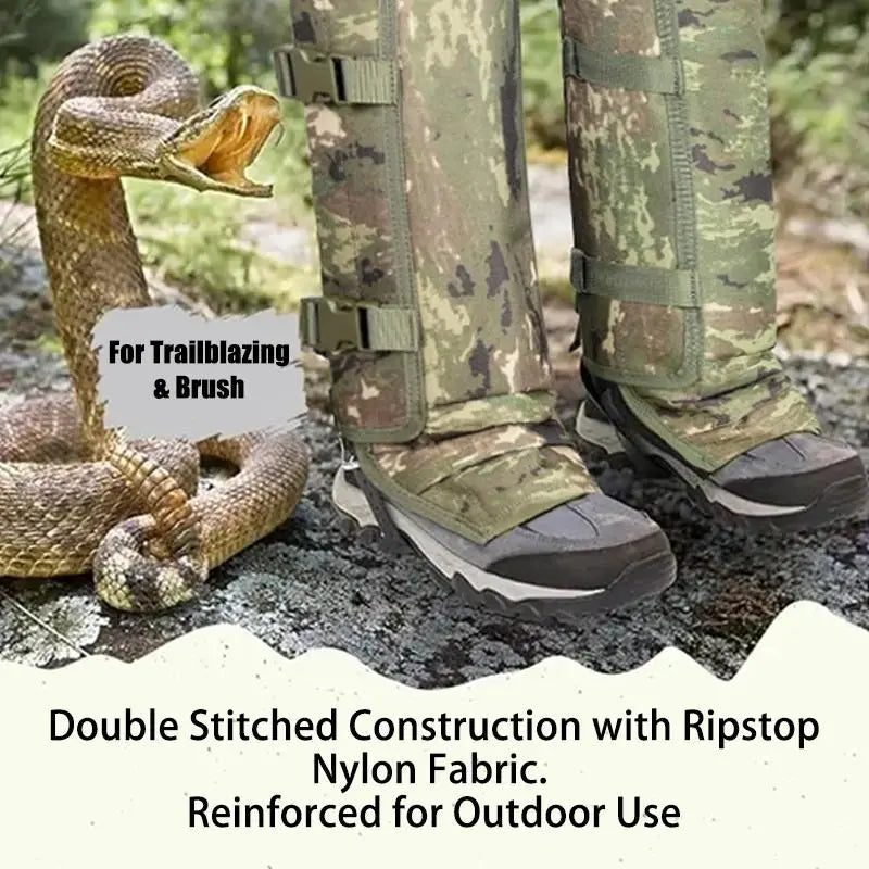 🐍🛡️Snake-Resistant Hiking & Hunting Leg Gaiters