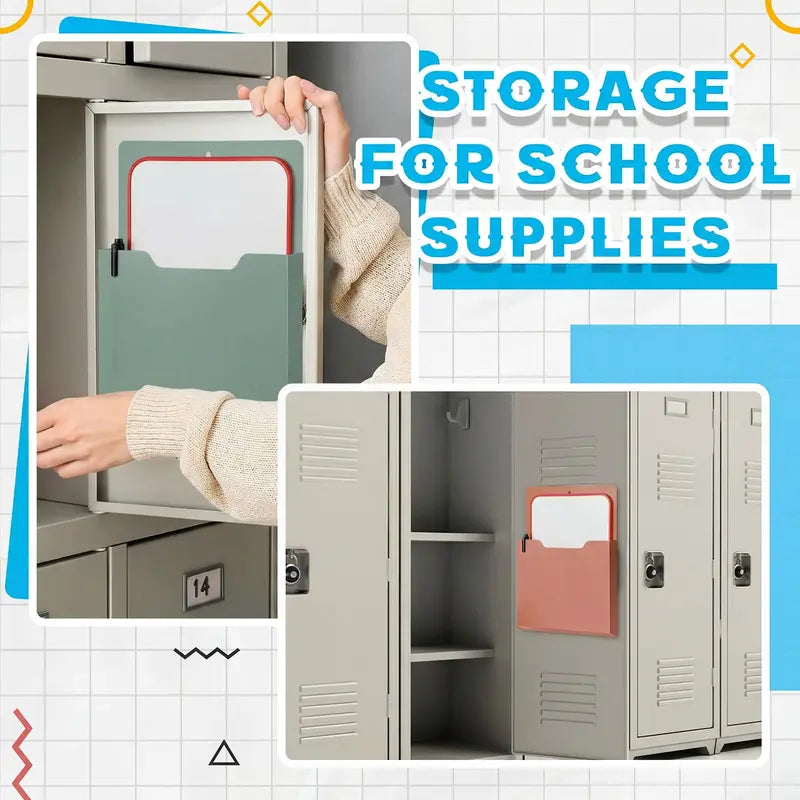 Magnetic Wall File Organizer Magnetic Wall File Holder Refrigerator Magazine Holder