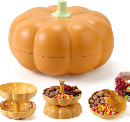 The Ultimate Thanksgiving Centerpiece & Snack Organizer! 🎃🍂