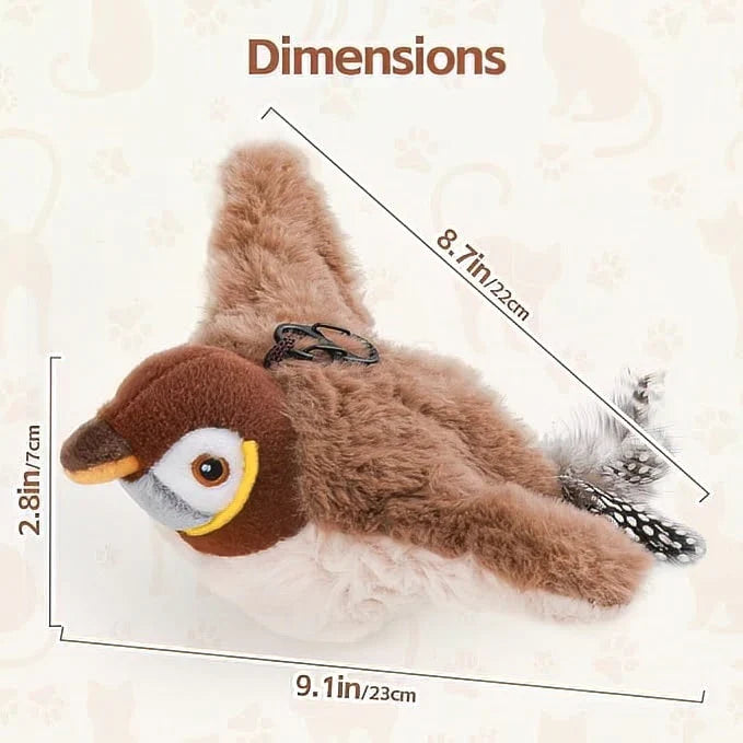 FlappyBirdToy™ Interactive Chirping Cat Toy