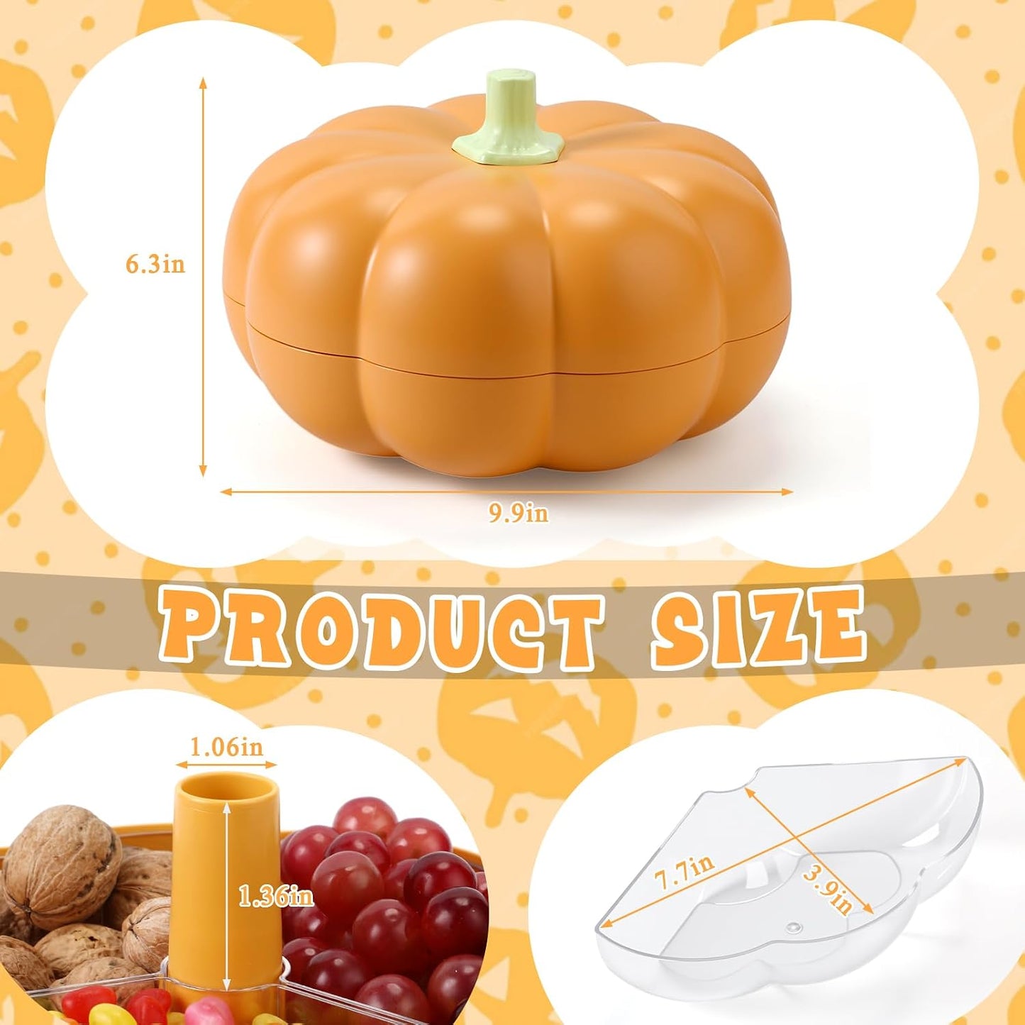 The Ultimate Thanksgiving Centerpiece & Snack Organizer! 🎃🍂