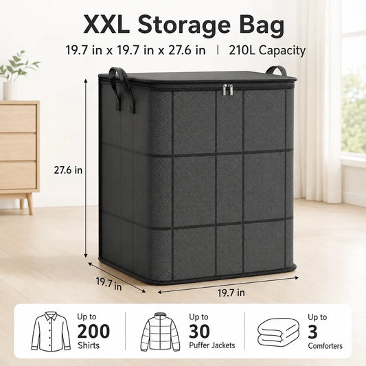 🎁Hot Sale 49% OFF🔥Spacious Moving Storage Bin for Quilts & Bedding