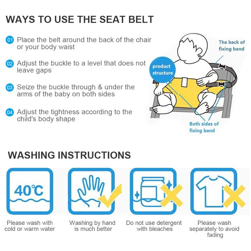 Universal Dining Chair Harness