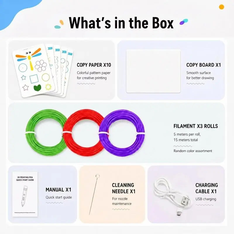 Burn-Free Kids 3D Pen