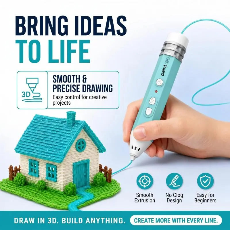 Burn-Free Kids 3D Pen