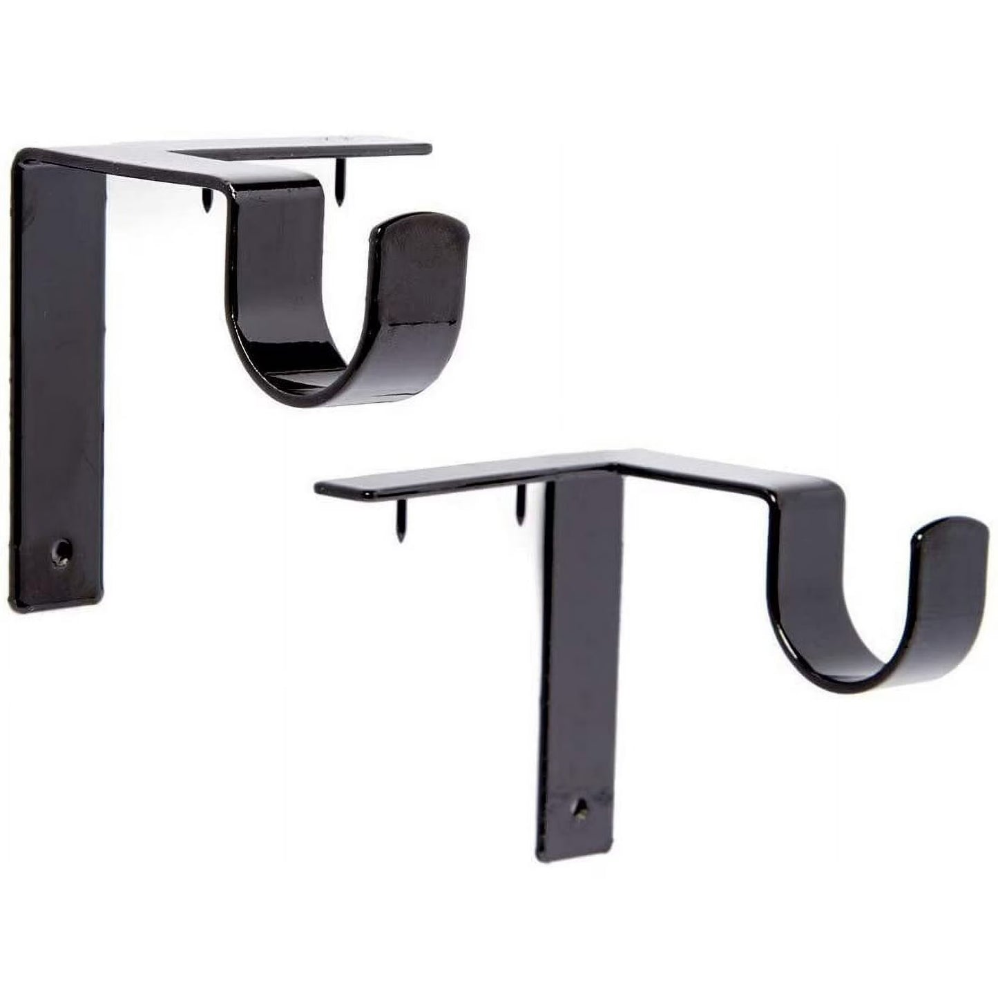 Single Curtain Rod Brackets