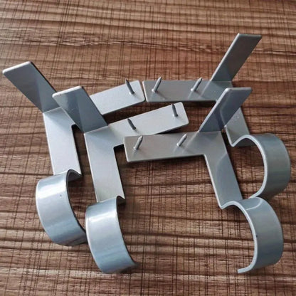 Single Curtain Rod Brackets