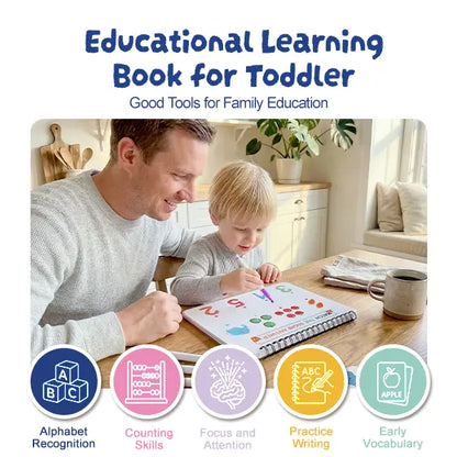 📚👶Mallify Montessori Busy Book for Kids – 30 Learning Activities🎨