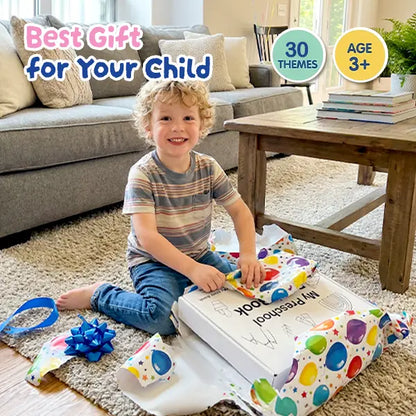 📚👶Mallify Montessori Busy Book for Kids – 30 Learning Activities🎨