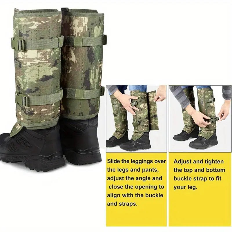 🐍🛡️Snake-Resistant Hiking & Hunting Leg Gaiters