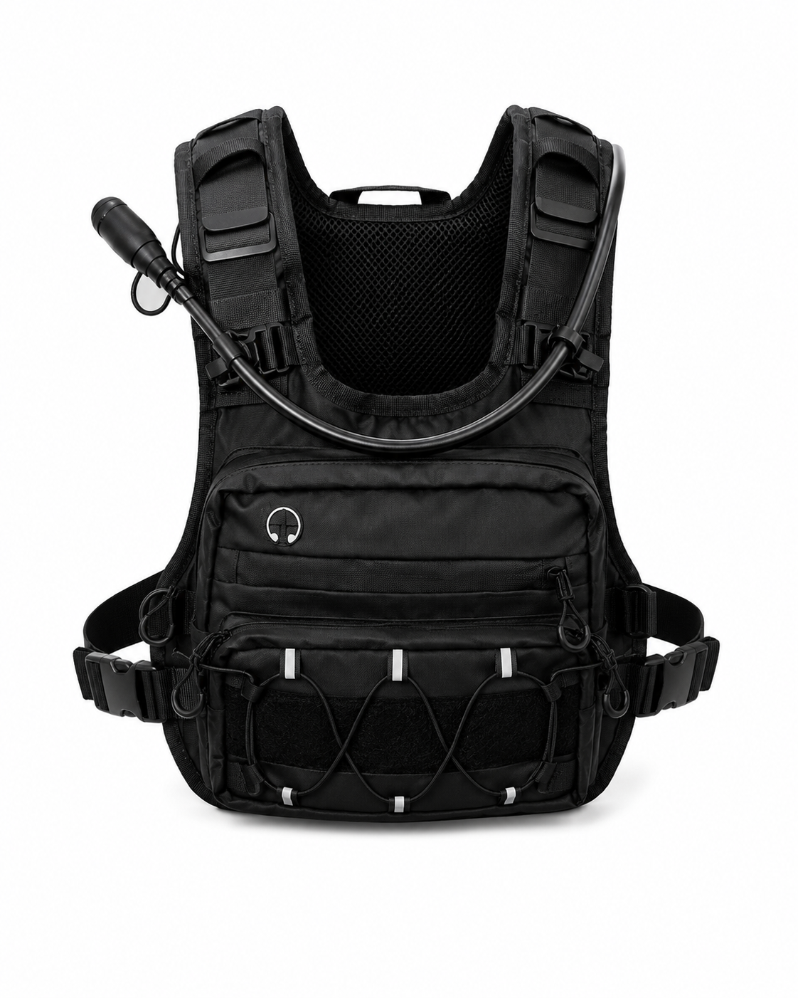 🎒💦Tactical Running Vest with 2L Water Bladder — Lightweight Anti-Bounce Hydration Backpack