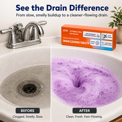 LCHI Active Foam Drain Cleaning Tablets