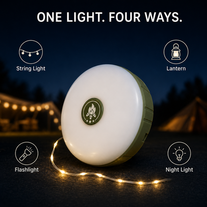 🌟Magnetic Camping String Lights With Power Bank
